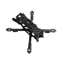 HSKRC PHANTOM 2,5 inch 130 mm tandenstoker koolstofvezel FPV raceframe set 20x20 mm FC installatiegat
