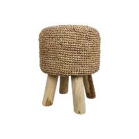 HSM Collection kruk Malibu   raffia zeegras   naturel   45 cm   Leen Bakker