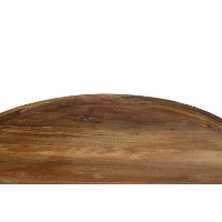 HSM Collection salontafel Eri Hairpin   naturel/zwart   60x40 cm
