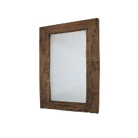 HSM Collection spiegel   naturel   100x100x10 cm   Leen Bakker