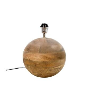 HSM Collection tafellamp Timber   naturel   40x30 cm   Leen Bakker