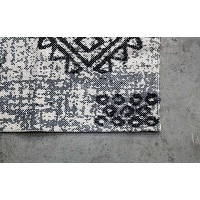 HSM Collection vloerkleed Lina   grijs   180x120 cm   Leen Bakker