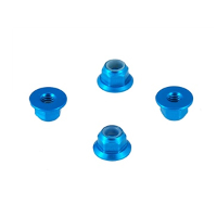 Hsp 02190b 122049 Aluminum Nylon Nut M4 4p For 1/10 Rc Car