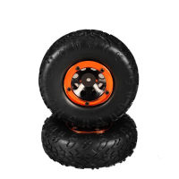 Hsp 94680 1:18 Rc Car Spare Parts Pre  Mounted Tire Set 68051 68023