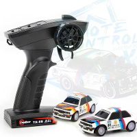 HSP YDT64E RTR 1/64 2.4G RWD Drift Sport RC Auto Volledige Proportionele LED Verlichting Desktop Pocket Mini Racen Afsta