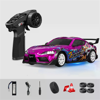 Hstar D24 01Q1  D24 01S7 RTR 1/24 2.4G 4WD Drift RC Auto Gyro Mini Volledig Proportioneel LED Licht Afstandsbediening Ho