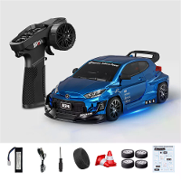 Hstar D24 04Q1  D24 04S7 RTR 1/24 2.4G 4WD Drift RC Auto Gyro Mini Volledige Proportionele LED Licht Afstandsbediening H
