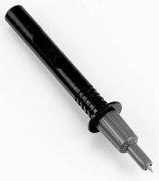 HT Instruments 404 IECN Banaanstekker Bananenbus, Bus 4 mm, Steekaansluiting 4 mm CAT III 1000 V, CAT IV 600 V Zwart 1 stuk(s)