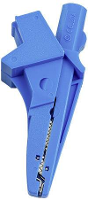 HT Instruments 5004 IECB Banaanstekker Bananenbus, Bus 4 mm, Steekaansluiting 4 mm, Krokodilklem CAT III 1000 V Blauw 1 stuk(s)