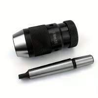 HT2942 MT2 B16 Arbor Zelfklemmen Sleutelloze Draaibank Boorkop 1 13mm Capaciteit 45# Staal voor Boor  en Freesmachines