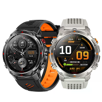 HT37 1,46 inch HD scherm GPS 3ATM waterdicht 540mAh massive batterij ingebouwde zaklamp bluetooth gesprek hartslagbloedd