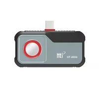 Hti HT 203U Infrarood Thermische Imager 256x192 Resolutie  20℃ tot 550℃ 25Hz Beeldsnelheid Android Type C Hoge Precisie