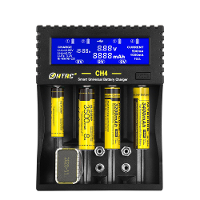 HTRC CH4 Batterijlader Li ion Li fe Ni MH Ni CD Slimme Snellader voor 18650 26650 6F22 9V AA AAA 16340 14500 Batterijlad