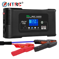 HTRC Grote Power 35A 12V 24V Auto Batterij Oplader voor Moto Truck Motorcycle AGM Lood zuur PB GEL Lcd scherm Smart Opla