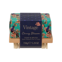 Body Collection Vintage Kersenbloesem Zeep & Borstel   150g