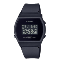 Casio Vintage LW 204 1BEF Unisex Digitaal Horloge   Zwart