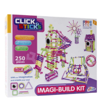 Click Sticks Imagi Build Construction Kit – 250 st