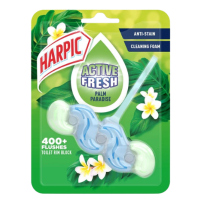 Harpic Active Fresh Palm Paradise Toiletblok voor de Toiletrand   35 g