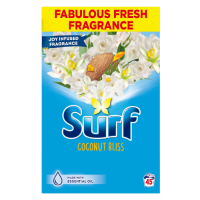Surf Concentrated Coconut Bliss Geconcentreerd Waspoeder   2250 g