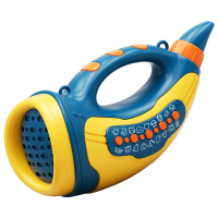 Animal Sounds Horn™   Dierensymfonie   Dierengeluiden Hoorn Blauw | Educatief Speelgoed
