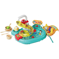 Kitchen toy™   Waterpret voor iedereen   Speelkeukenset Groen | Educatief Speelgoed