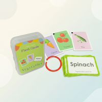 SmartyCards – Vrolijk & Taalrijk – Educatieve Woordenkaarten (Engels) Groente | Educatief Speelgoed