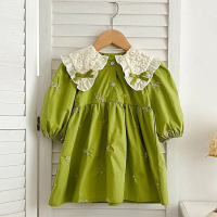 Mini Fashion™   Sprookjes & Stijl   Baby Jurkje Groen / 90  (2 3 Jaar) | Educatief Speelgoed