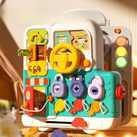 Sound Game™   Educatief & Multifunctioneel   Busy board met geluid Grote koffer   63 Geluiden | Educatief Speelgoed