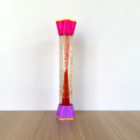 CalmTube – Rustgevend & Speels – Vloeibaar Sensorisch Speelgoed Met glitters / Roze | Educatief Speelgoed