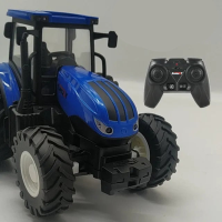 Tractor Ride™   Ontdek het lanbouwleven   RC Trekker Blauw | Educatief Speelgoed
