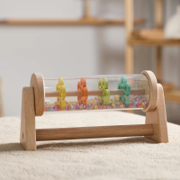 TinyMelody – Rustgevend & Leerzaam – Houten Muziek Speelgoed met Regen geluid | Educatief Speelgoed