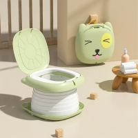 TravelPotty – Compact & Hygiënisch – Draagbaar Kinder Toilet Groen | Educatief Speelgoed
