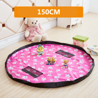 Toy Storage Bag™   Eenvoudig georganiseerd   Speelkleed & opbergzak in 1 Roze | Educatief Speelgoed