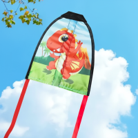 Handheld Kite – Buiten & Actief – Kinder Vlieger Dinosaurus (Rood) | Educatief Speelgoed