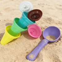 BeachFun – Zandpret & Creatief – Strand IJs Schep Speelset | Educatief Speelgoed