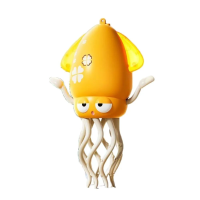 Dancing Octopus™ – Opladen & Spelen – Dans Octopus Licht Geel | Educatief Speelgoed