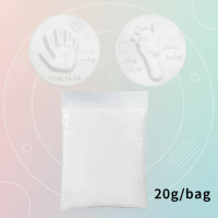 Baby Imprint Clay Kit – Herinnering & Uniek – Klei Afdruk Set Wit – Starter set | Educatief Speelgoed