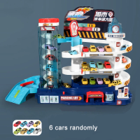 RaceTrack – Avontuurlijk & Leuk – Auto Speelbaan Hefplatform voor parkeerplaats | Educatief Speelgoed