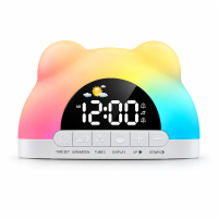 TinySunrise – Zacht & Functioneel – Digitale Wekker met Zonsopganglicht | Educatief Speelgoed