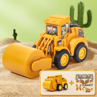 Construction Toy™   Kleine ingenieurs in actie    Speelgoed Graafmachine Wals | Educatief Speelgoed