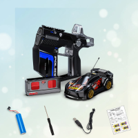 SpeedBlaster – Snel & Actief – RC Stuntauto Zwart | Educatief Speelgoed