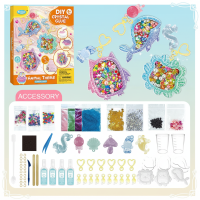 DIY Crystal Keychain Kit – Creatief & Speels – Sleutelhanger Knutselset Dieren   Uitgebreid | Educatief Speelgoed