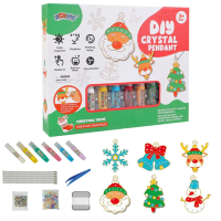 Pendant Craft Set™   Kunst met een magisch vleugje   DIY Hangerset Kerst | Educatief Speelgoed