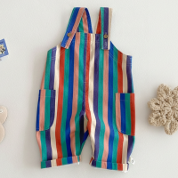 TinyStyle – Speels & Comfortabel – Kinder Tuinbroek met Print Tuinbroek Lang (Kleur) / 100 (2–3 jaar) | Educatief Speelgoed