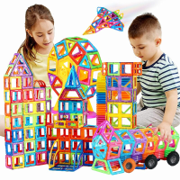 Magnet Building Blocks™   Ontplooi de eigen creativiteit   magnetische tegels Set van 90 + 28 gratis | Educatief Speelgoed