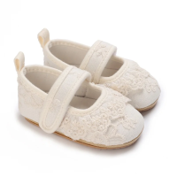 PrincessLace – Elegant & Schattig – Baby Schoentjes met Kant en Klittenbandsluiting 3 (13–18 maanden) | Educatief Speelgoed