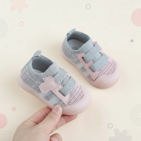 TinyRunner – Sportief & Ademend – Mesh Babyschoenen met Zachte Zool Roze / 16 | Educatief Speelgoed
