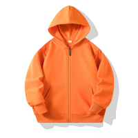 CoolKids – Stoer & Warm – Hoodie met rits Oranje / 110 (4 5 jaar) | Educatief Speelgoed