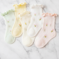 HappyToes – Kleurijk & Schattig – Baby Sokken (Set van 5) Meerdere kleuren / 22 (1–3 jaar) | Educatief Speelgoed