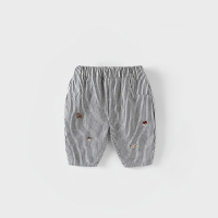LittlePatch – Zacht & Comfortabel – Kinderbroek met Geborduurde Details Zwart / 120 (4–5 jaar) | Educatief Speelgoed